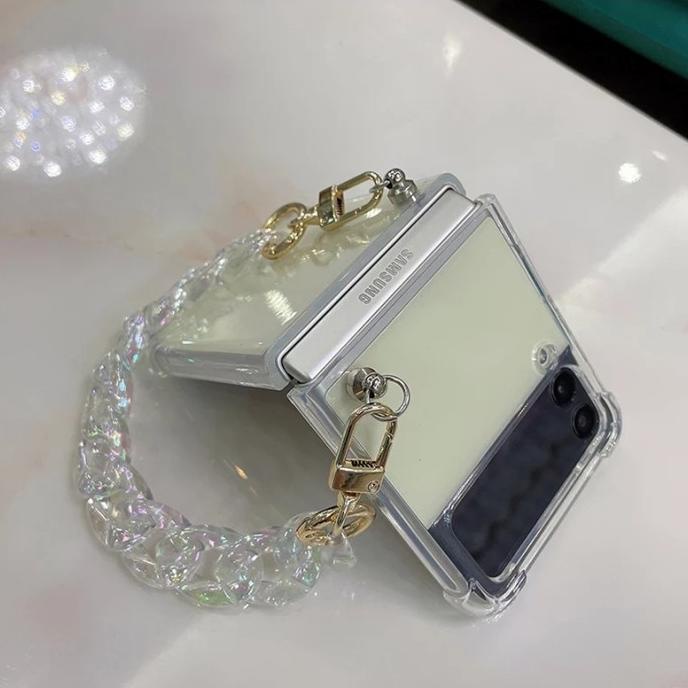 Case Samsung Galaxy Z Flip 3 Tali Gantungan Case Hp Luxury Wanita (Terlaris)