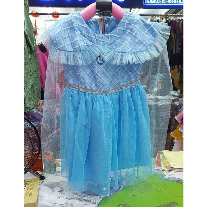 GAUN FROZEN SLAYER KHUSUS WARNA BIRU