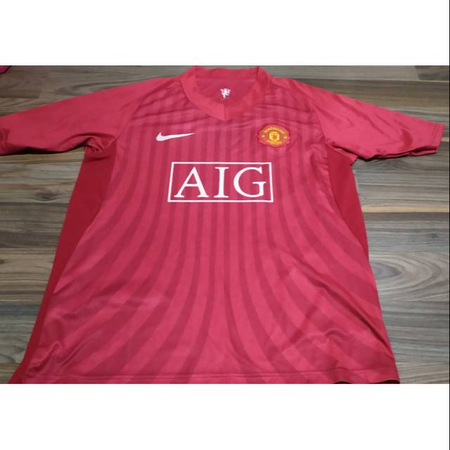 Jersey Manchester United 2008 final moscow seven star second