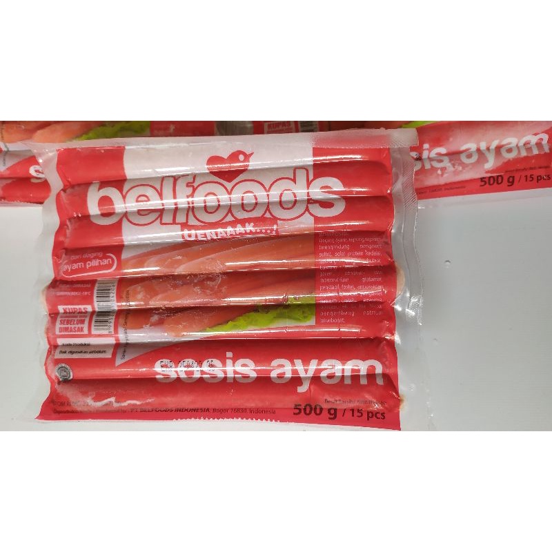 

sosis ayam belfoods 500gr