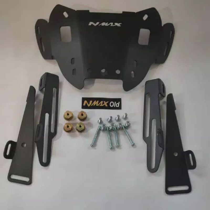 BRACKET BREKET SERPO SPION DUDUKAN VISOR WINSHIELD NMAX NEW 2020/NMAX OLD 2014-2019 BATMAN