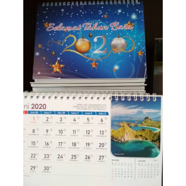 

Kalender Meja pemandangan alam Indonesia th 2020