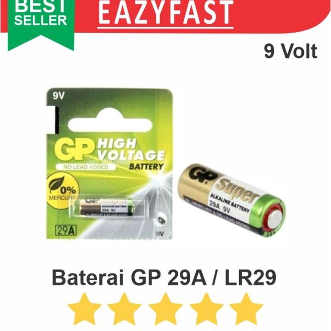 Baterai GP 29A 9v 9 volt Batere Remote Battery GP29A 29AE A29 29 A AE efst90 Segera Beli