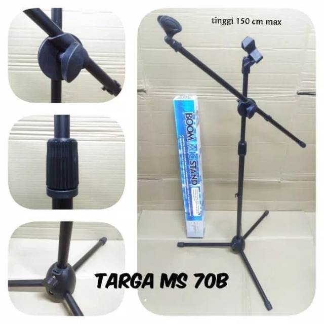 Stand mic kaki tripod stand berdiri