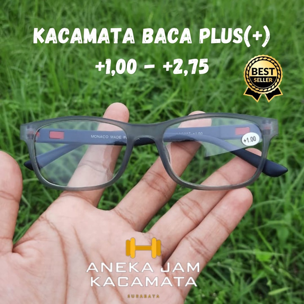 KACAMATA BACA RABUN DEKAT(+) TYPE LN338T.II +1,00 - +2,75 / KACAMATA BACA PRIA/WANITA/KACAMATA FRAME LENTUR/KACAMATA OPTIK/