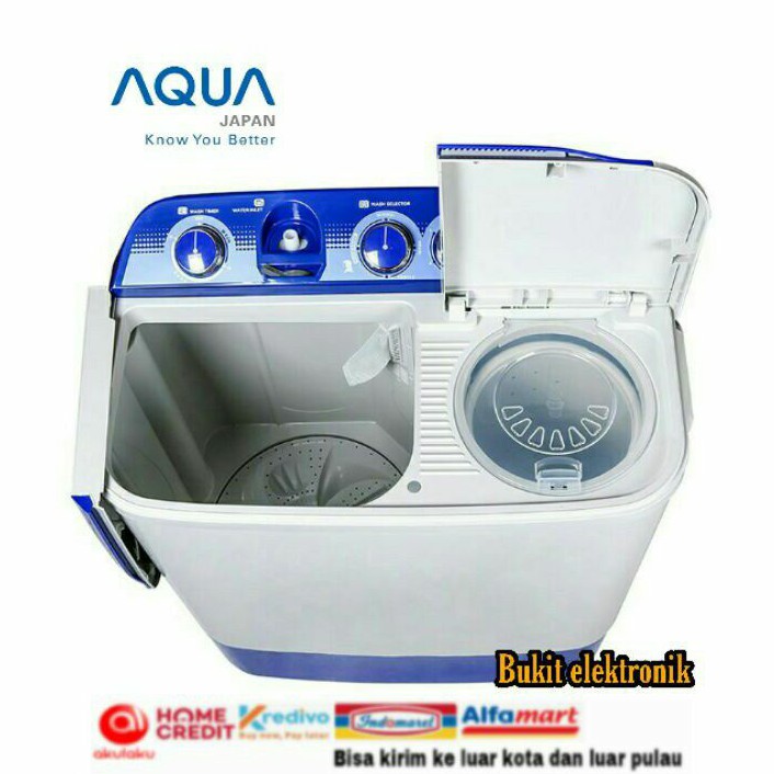 MESIN CUCI 2TABUNG  AQUA japan QW781XT QW 781XT QW-781XT Hijab Series