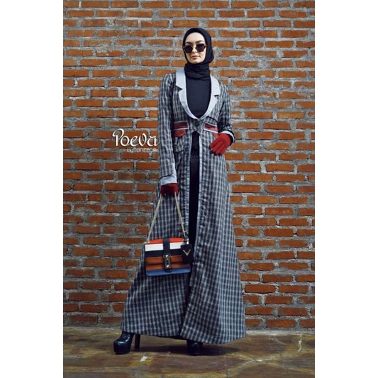 TUNEECA POEVA SIZE XS outer panjang long blazer