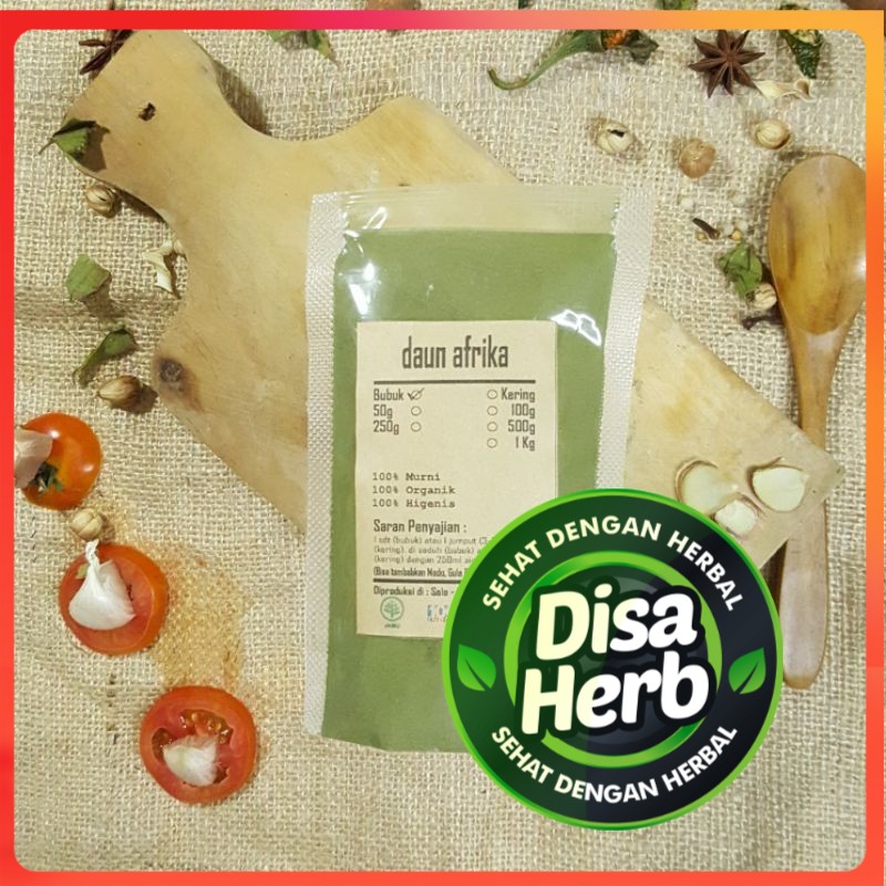 

BUBUK DAUN AFRIKA SELATAN 1KG - Vernonia amygdalina - MURNI - JSR - REMPAH - PREMIUM QUALITY