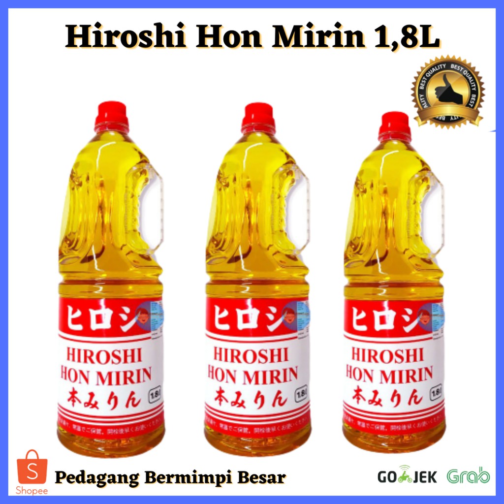 Hiroshi Hon Mirin 1,8L | Mirin | Arak Masak