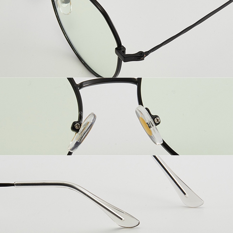 2 in 1 Kacamata Lensa Photocromic Anti Uv Wanita Dan Pria / Photocromic Warna-Warni Anti Uv