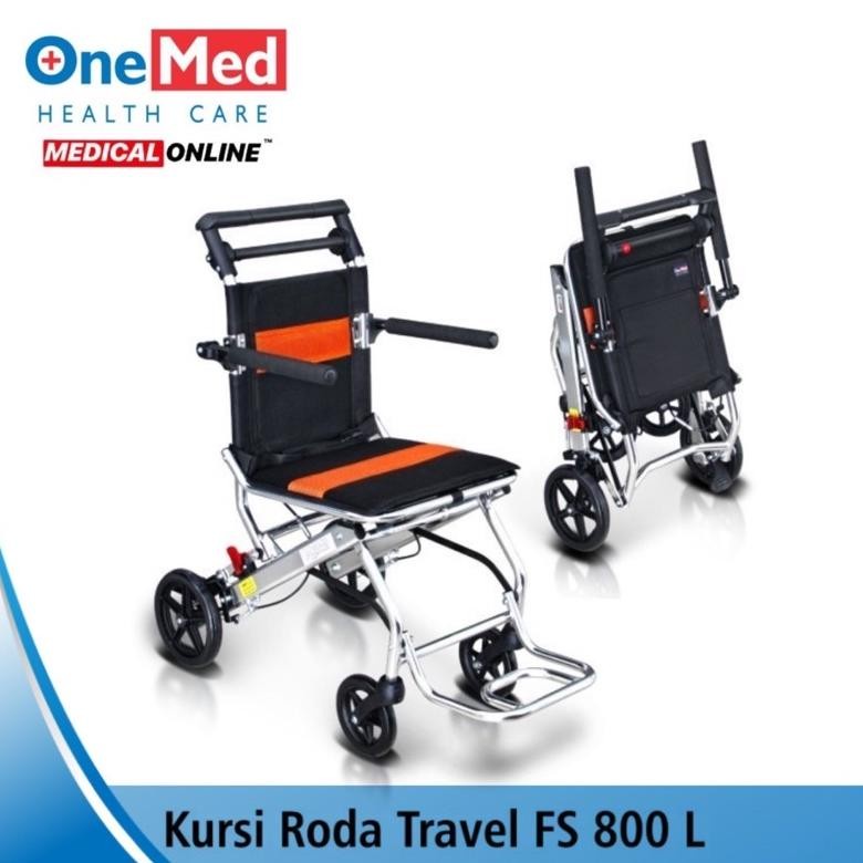 Kursi Roda Travel Fs 800 L Onemed Fs800L