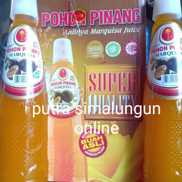 

SIRUP MARKISA POHON PINANG SUPER 1botol