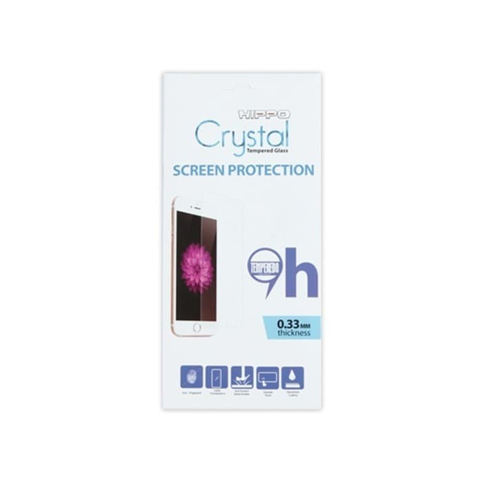 HIPPO CRYSTAL Premium Tempered Glass Iphone X 2.5D Screen Guard Protector Original Protektor Ori