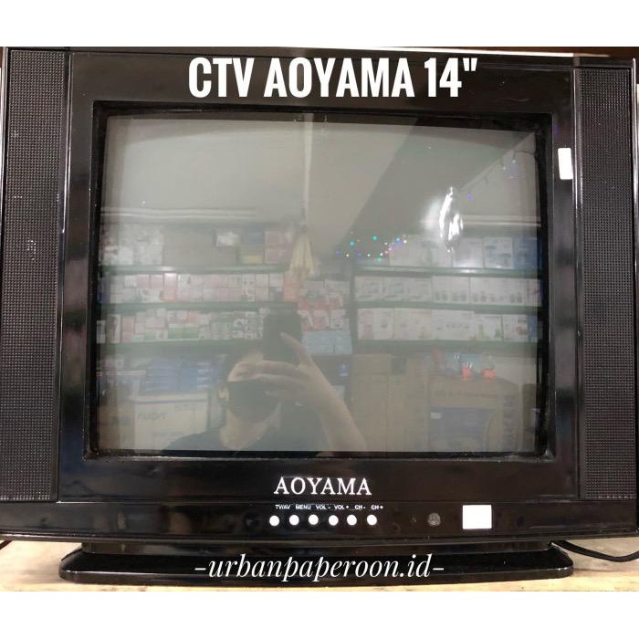 Tv tabung aoyama 14 inch + GRATIS antena tv