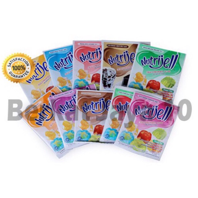 

NUTRIJELL JELLY POWDER 15 GRAM Semua Rasa Nutrijel Bubuk Jely MURAH