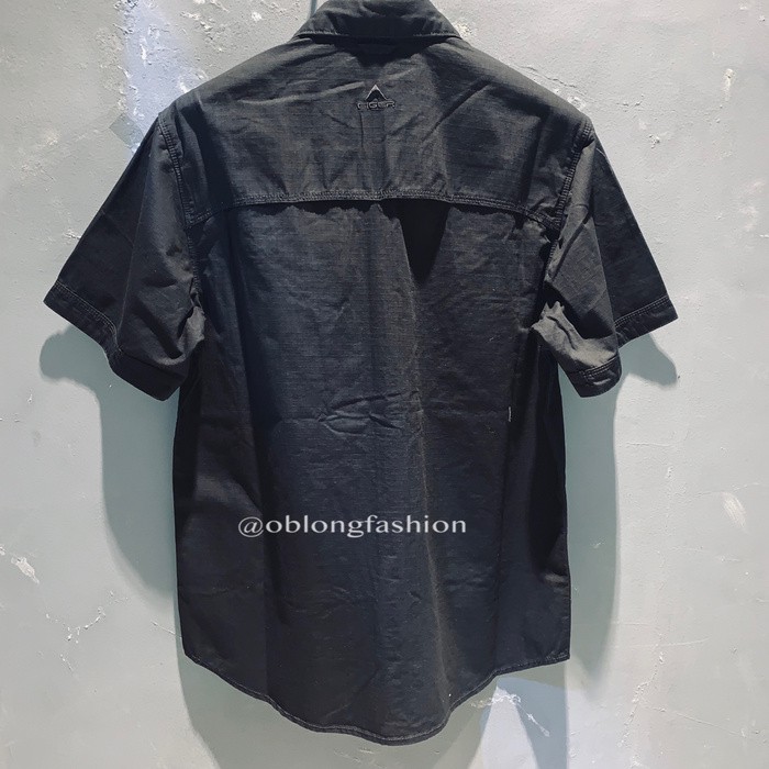 Eiger Kemeja Black Borneo Kalamantara Short Sleeve Black Shopee Indonesia