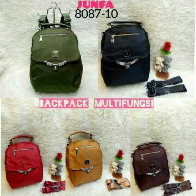 Tas wanita Ransel JUNFA 3 in 1