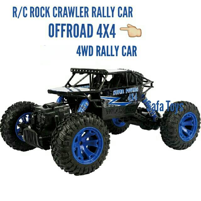 R/C ROCK CRAWLER 4WD OFFROAD RALLY CAR 1:18