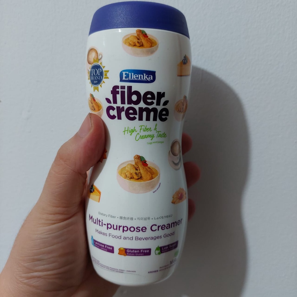 

[oddsolshop] pekanbaru/Ellenka Fiber Creme 168GR Multi Purpose Creamer Krimer Krim Makanan Kue Cake