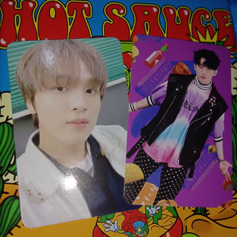 PC AR CLIP MARK PC AR HAECHAN HOT SAUCE JEWEL PHOTOCARD NCT DREAM JEWEL CASE