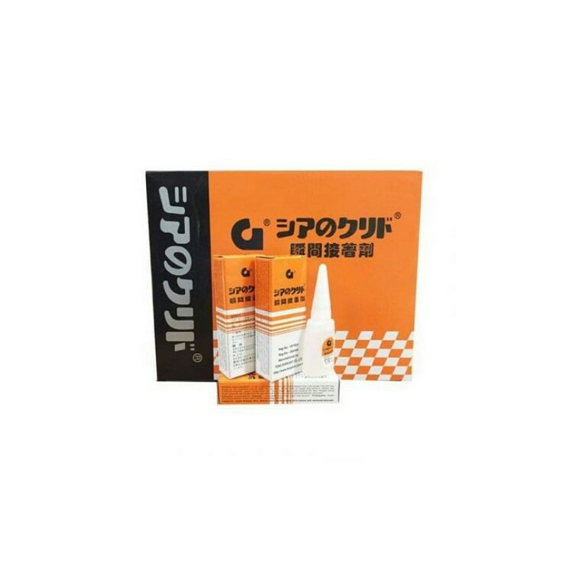 

Lem G korea kualitas super Original glue tetes W20 epotec cair instan alteco fulloc lem bakar tembak