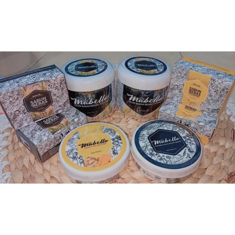 Mabello Sabun Beras Organic dan Temulawak