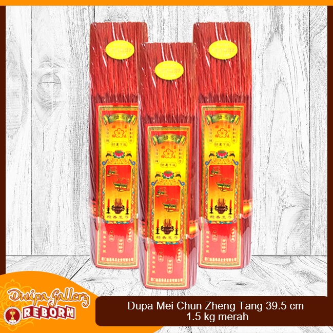 Dupa/hio Wangi Harum Mei Chun Zheng Tang 39.5 cm 1.5 kg Merah