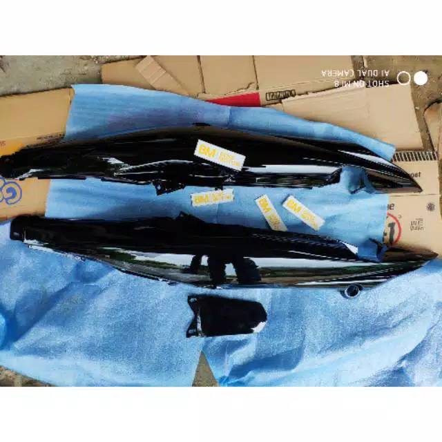 Cover body belakang Yamaha jupiter Z Burhan,  Hitam Polos