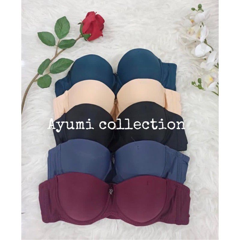 Bra BH Fashion Wanita Bra Cantik BH Kawat Busa Tipis /  ISABELLE 253-8