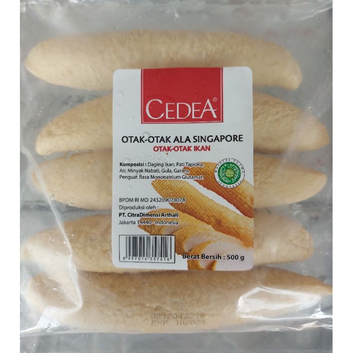 

CEDEA Otak Otak Singapore 500gr