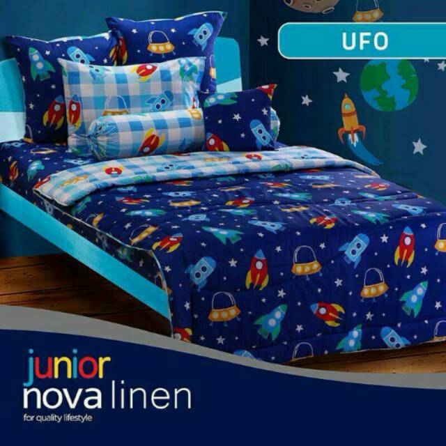 Sprei Nova Linen UFO uk 120