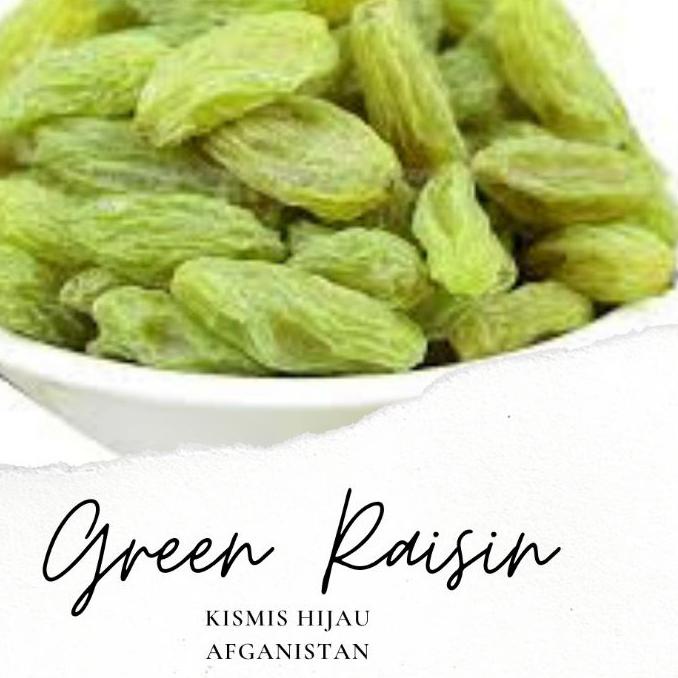 

Trend KISMIS HIJAU AFGANISTAN GREEN RAISINS.