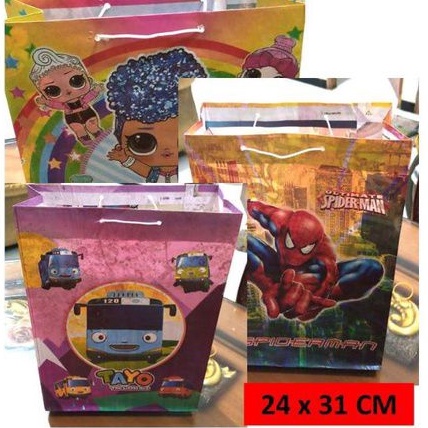 

[24X31] 10pcs Tas Kertas Tempat Snack