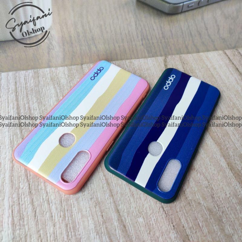 Softcase Oppo A31 / CPH2015, CPH2073, CPH2081, CPH2029, CPH2031 Case Karakter Rainbow