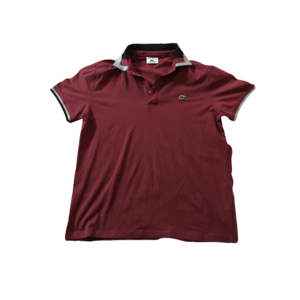 Polo Shirt / Kaos Lacoste Second Original