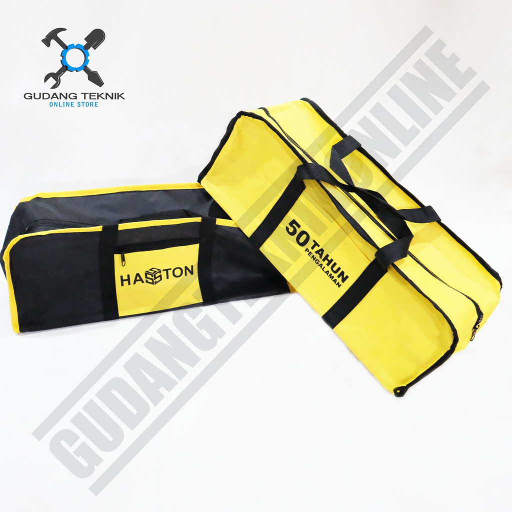 Hasston Prohex - Tool Bag Hasston 14 Inch - Tas Perkakas Toolkit Kantong Peralatan - Tas Serbaguna