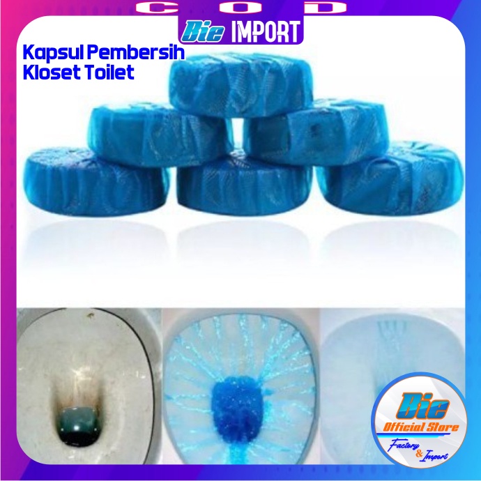 Tablet Biru Pembersih Closet Toilet Impor Best Seller