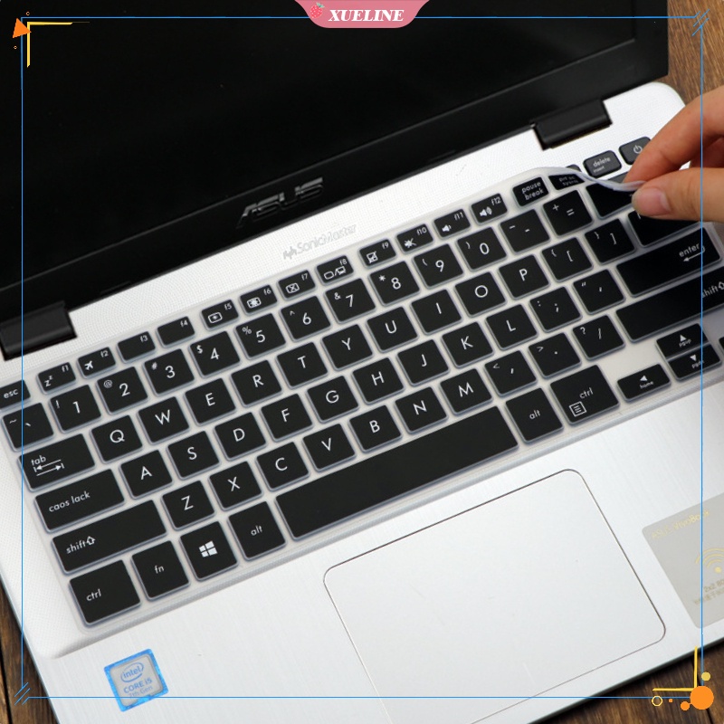 Film Pelindung Keyboard ASUS VIVOBOOK 14 X405 X405U X405U X405UQ Tipis Transparan Tahan Air Dan Debu