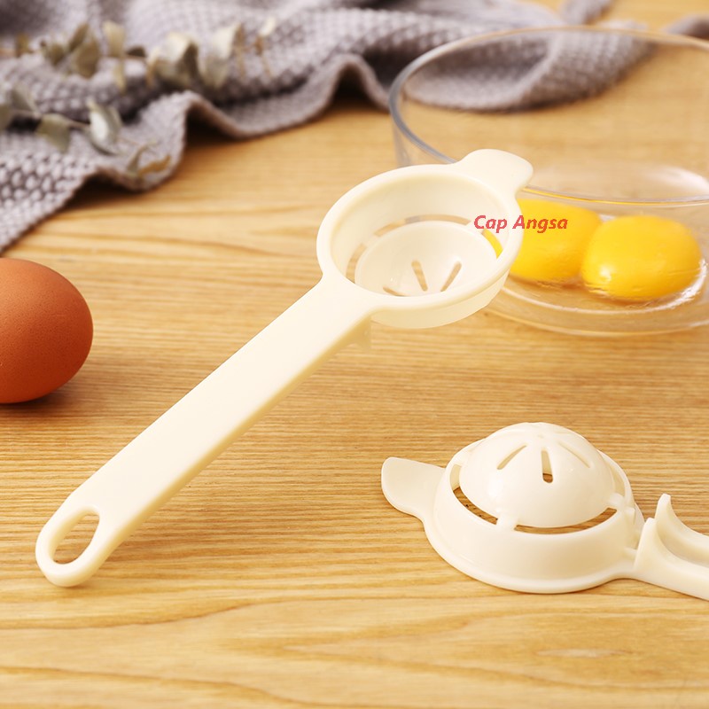 EGG YOLK SEPERATOR SARINGAN ALAT PEMISAH PENYARING KUNING PUTIH TELUR PANJANG EGGS LONG HANDLE EGG WHITE