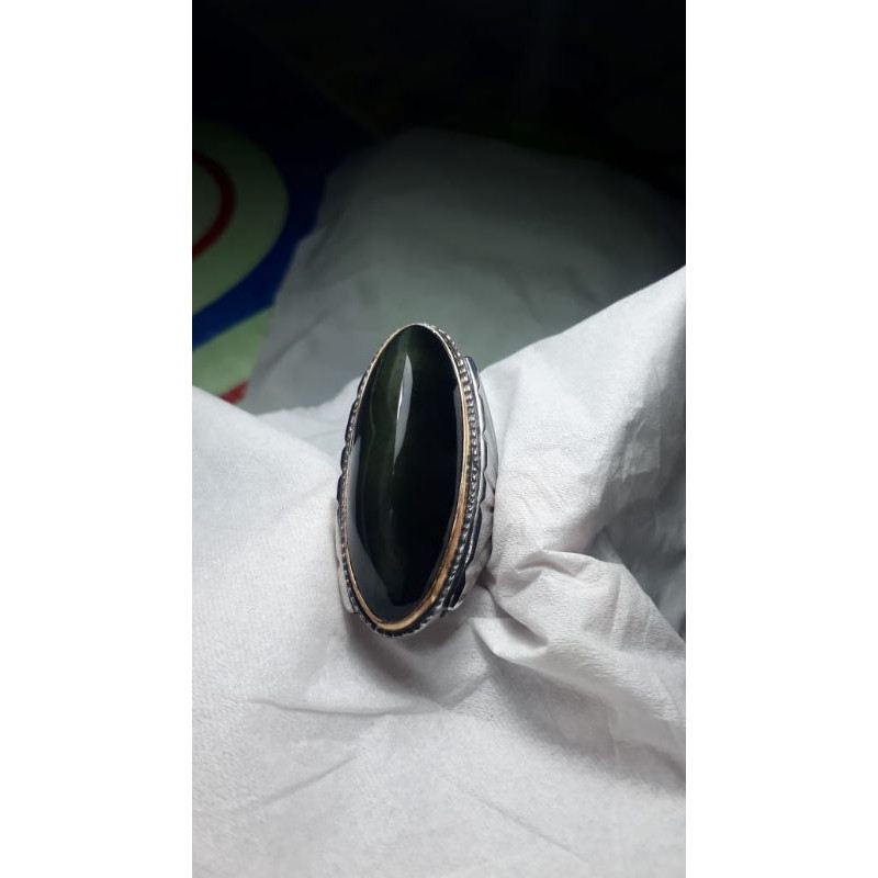 pandan lumut ring stenlistyl  natural