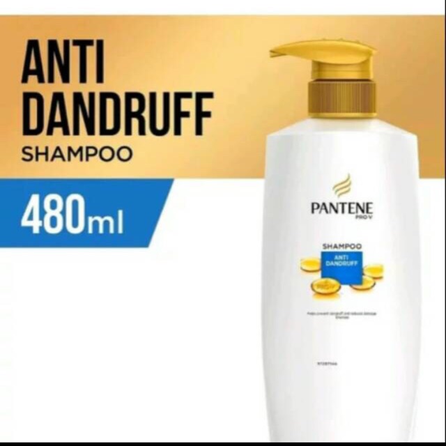 PROMO  Shampoo Pantene 480 ml . Shampo Pantene pump anti dandruff , Pantene hair fall control
