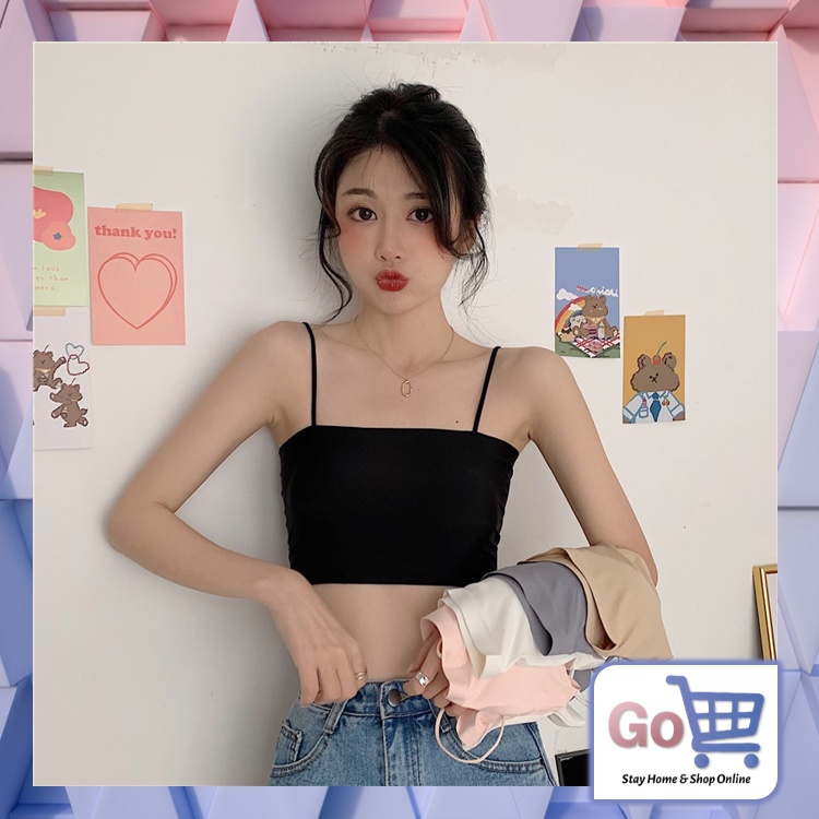 Go - F8075 BRA Pakaian Dalam Wanita / Bra Wanita Tanpa Kawat / Bra Wanita / Pakaian Dalam Atasan / B