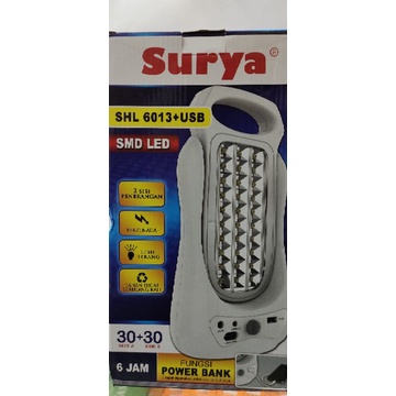 LAMPU SENTER SURYA  SHL 6013+USB