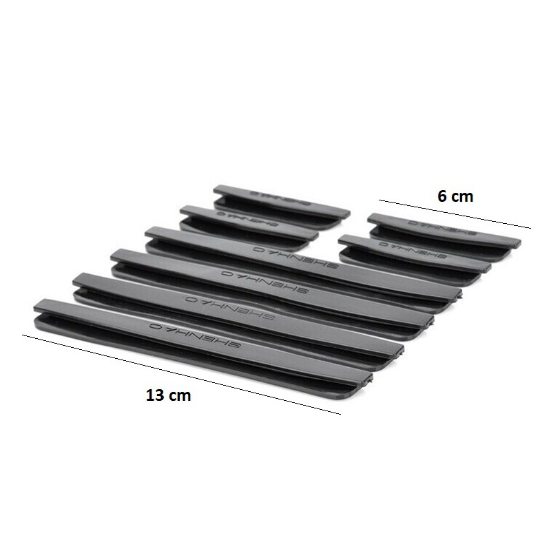 SLIM DOOR GUARD PELINDUNG PINTU CAR DOOR bumper strips PROTECTOR ISI 8 PCS