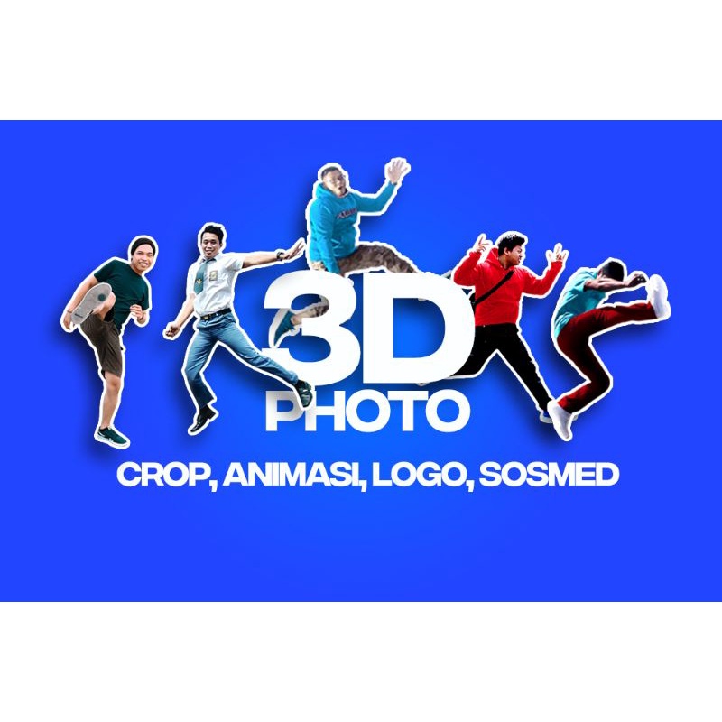 Animasi foto 3d