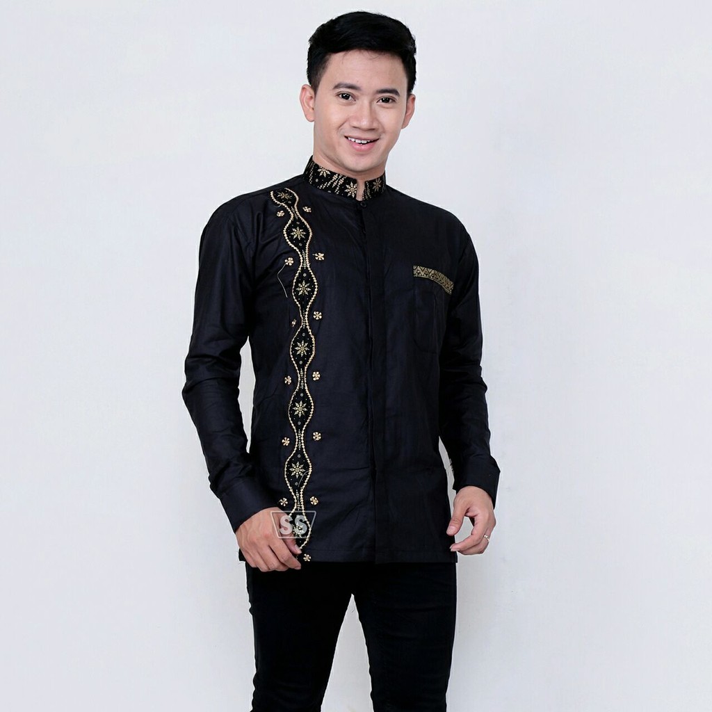 KEMEJA KOMBINASI BATIK