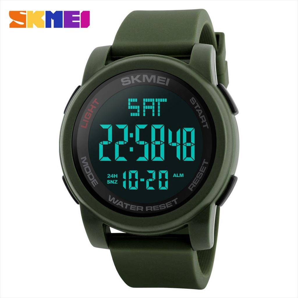 Jam Tangan Pria / SKMEI Digital 1257 Men / Jam Tangan Digital LED Original SKMEI