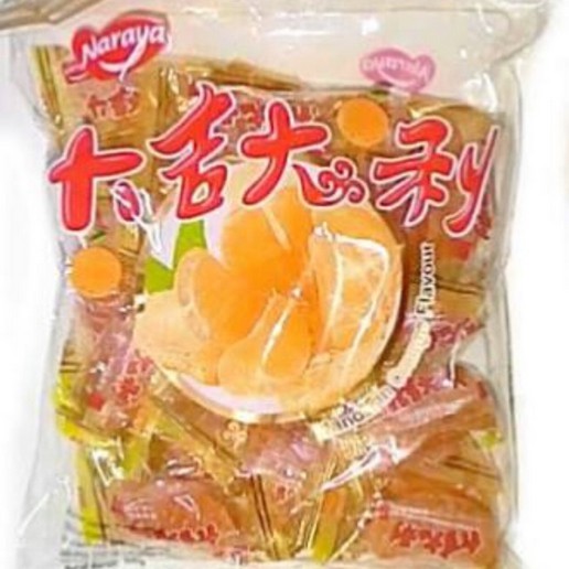 

Naraya Jelly Jeruk 500 gram Permen Imlek Manisan Jeruk