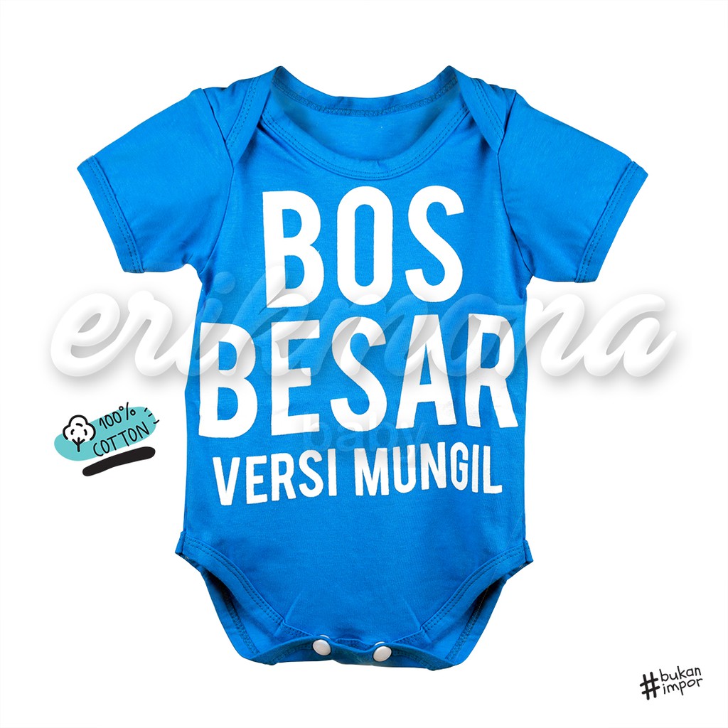 baju bayi jumper bayi lucu model bos besar