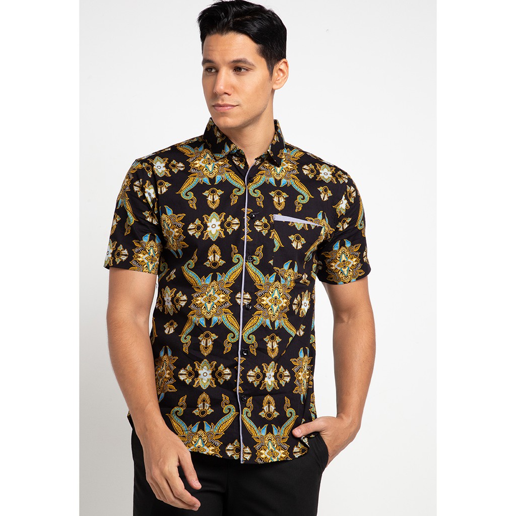 KEMEJA MAN BATIK SEMATA WAYANG / BAJU PRIA BATIK
